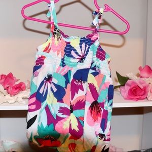 Floral Summer time romper!